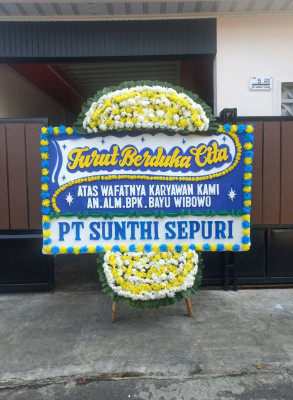 Papan Bunga Duka di Bunut